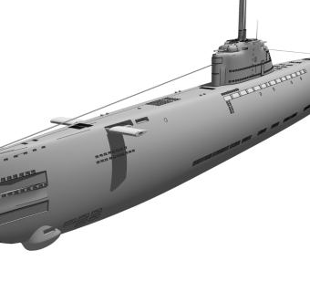 精细船只军事模型军舰 航母 潜水艇 (32)